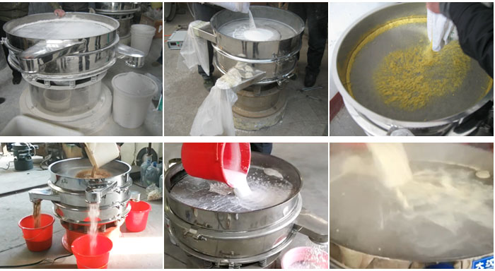 豆?jié){振動(dòng)篩可適用于化工行業(yè)、食品行業(yè)、冶金礦業(yè)、公害處理等行業(yè)