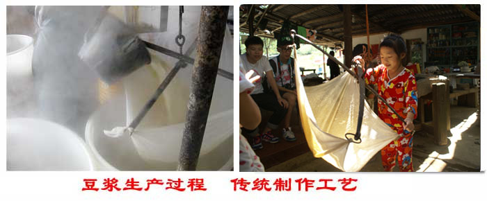 豆?jié){的傳統(tǒng)過濾篩分方式。