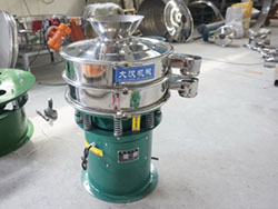 600型帶料斗，底框加高圓形篩
